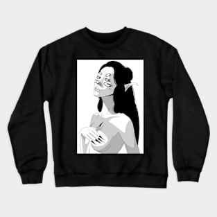 stange girl Crewneck Sweatshirt